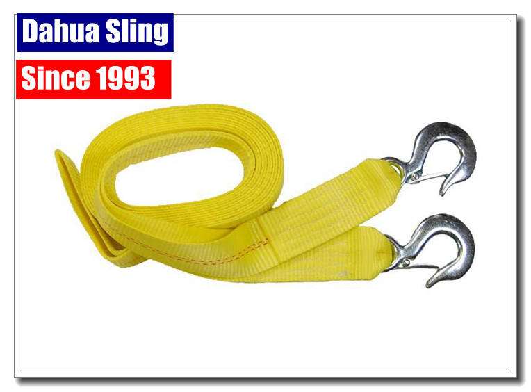 12 TON 4WD Recovery Tow Straps For Trucks Winch Extension Heat Resistance